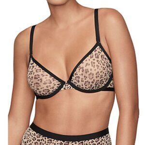 CUUP Mesh Underwire The Plunge Bra